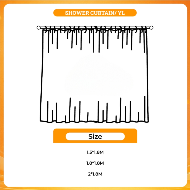 3D shower curtain - Jujutsu Kaisen Shop