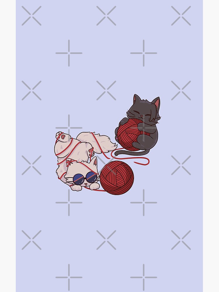 Satosugu Cats Shower Curtain - Image 2