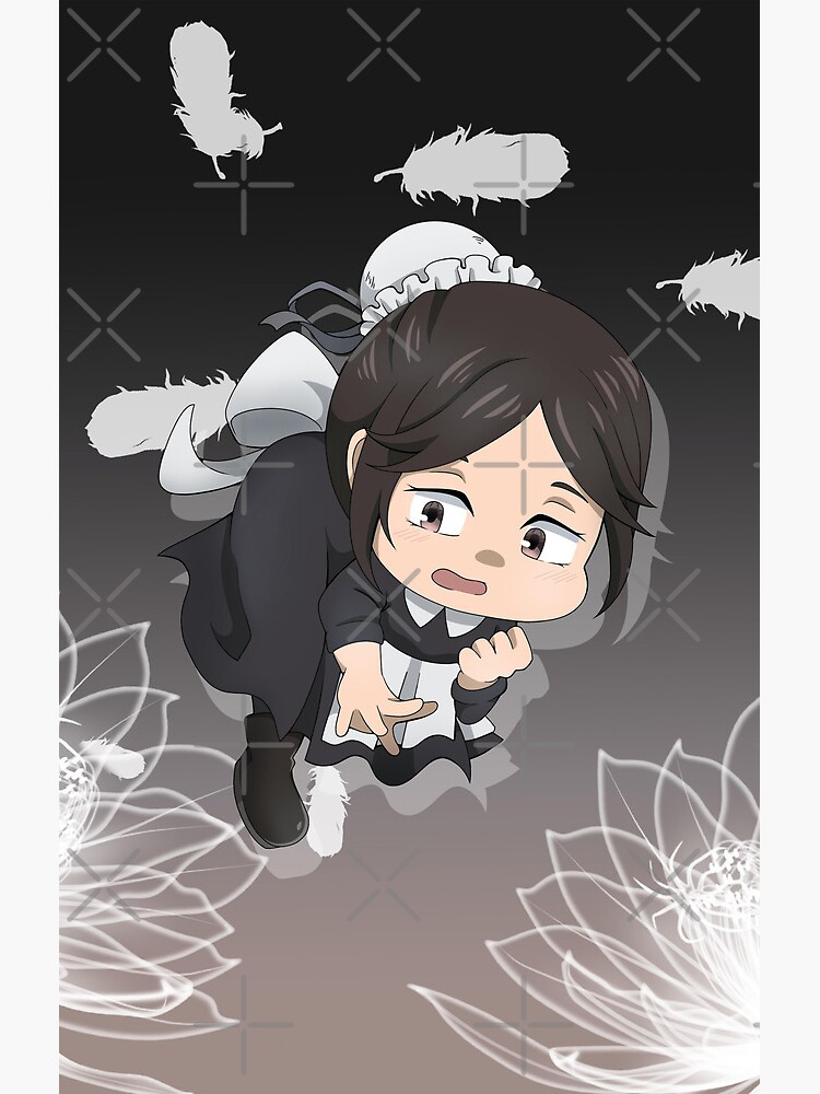 Chibi Misato Kuroi Shower Curtain - Image 2