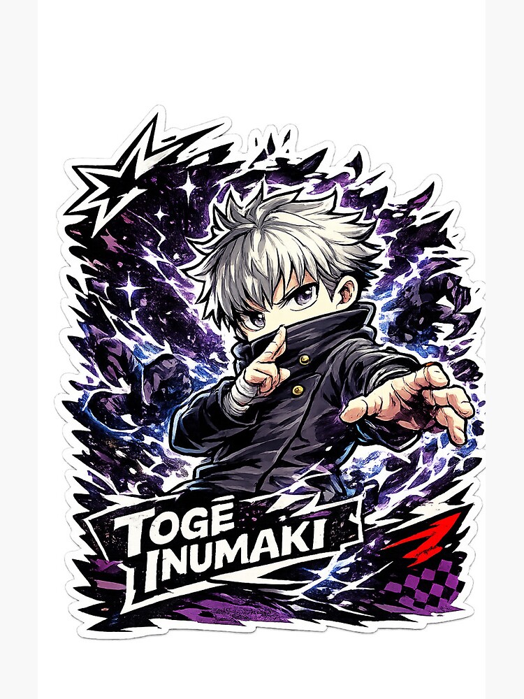 Chibi Toge Inumaki Shower Curtain - Image 2