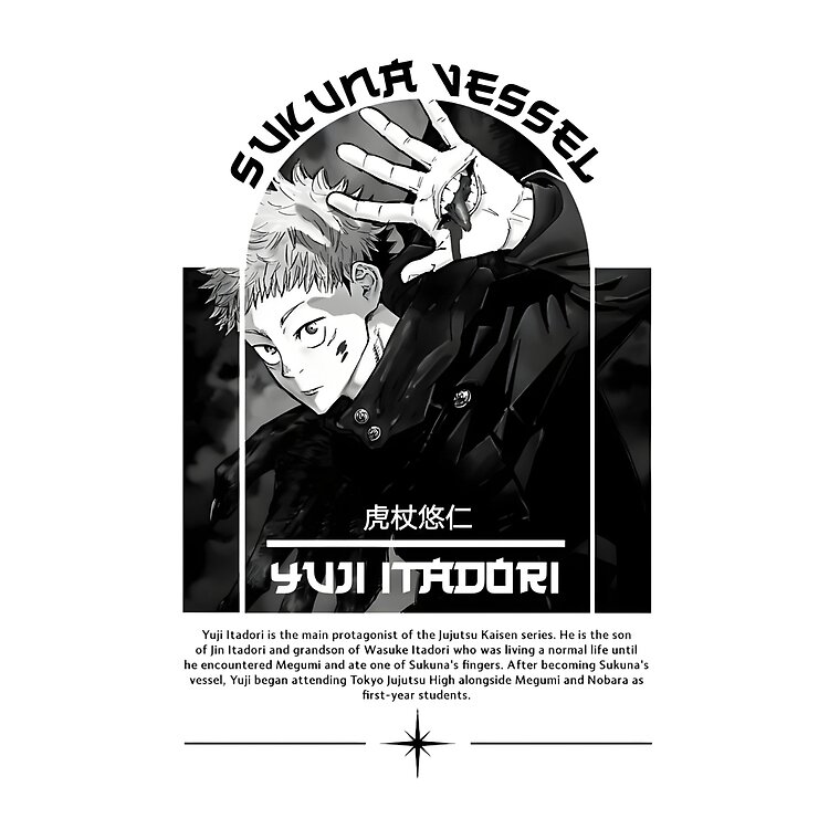 Copy Of Itadori The Cursed Boy Tote Bag - Image 2