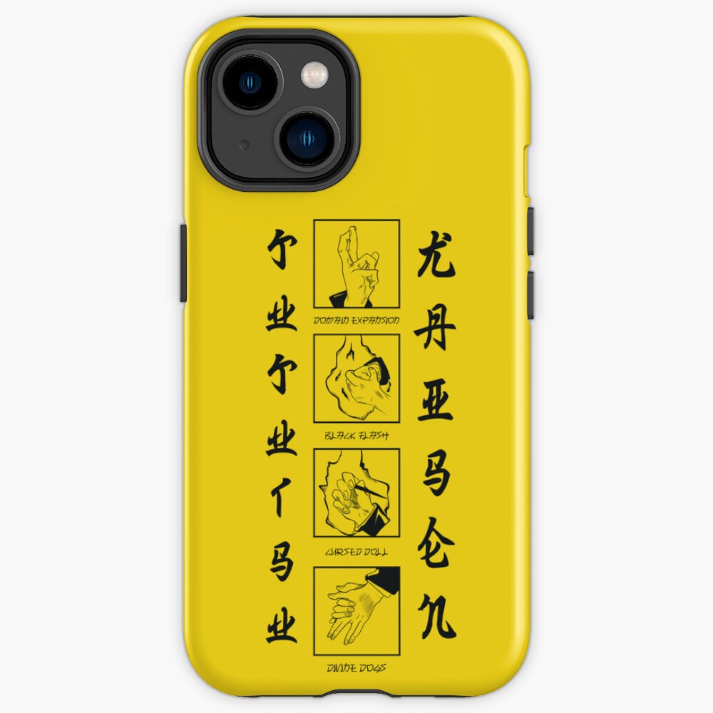 Cursed Techniques Iphone Case