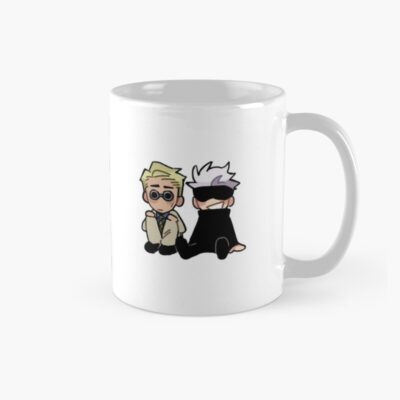 Mentor And Student Sitting Duo Chibi Mug