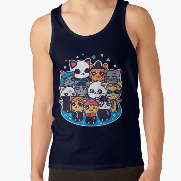 Jujutsu Cat Isen Tank Top - Image 5