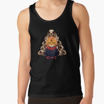Cursed Cat Jjk Tank Top