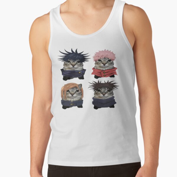 Domain Expansion Meow Tank Top