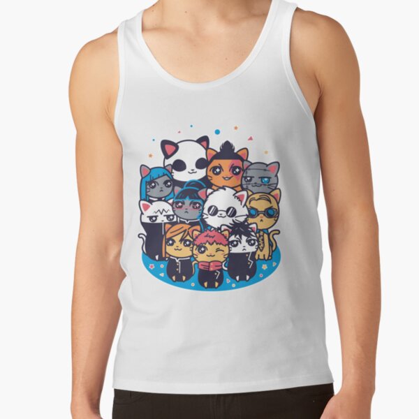 Jujutsu Cat Isen Tank Top - Image 2