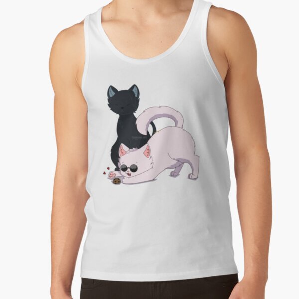 Gojo And Geto As Cats Tank Top - Image 2