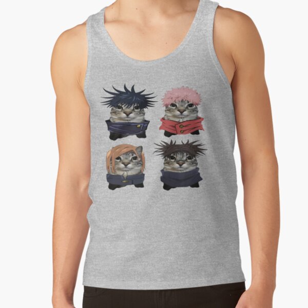 Domain Expansion Meow Tank Top - Image 3