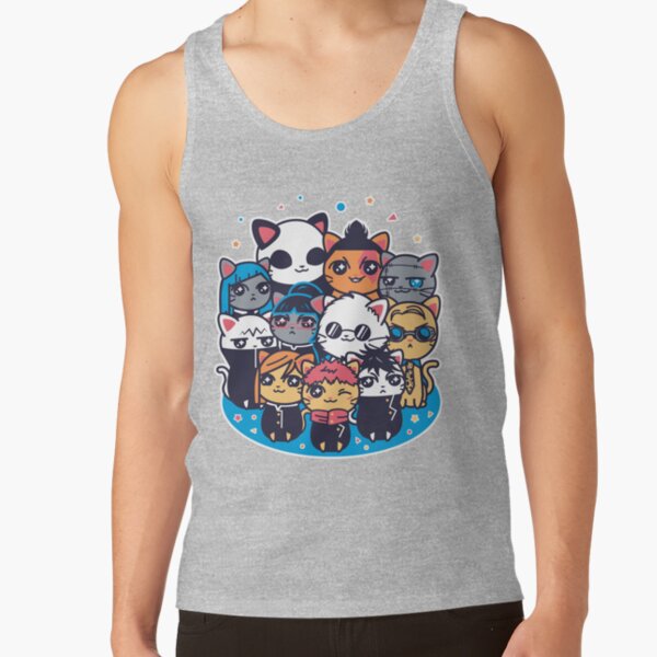 Jujutsu Cat Isen Tank Top - Image 3