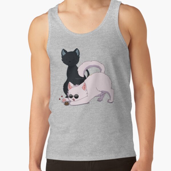 Gojo And Geto As Cats Tank Top - Image 4