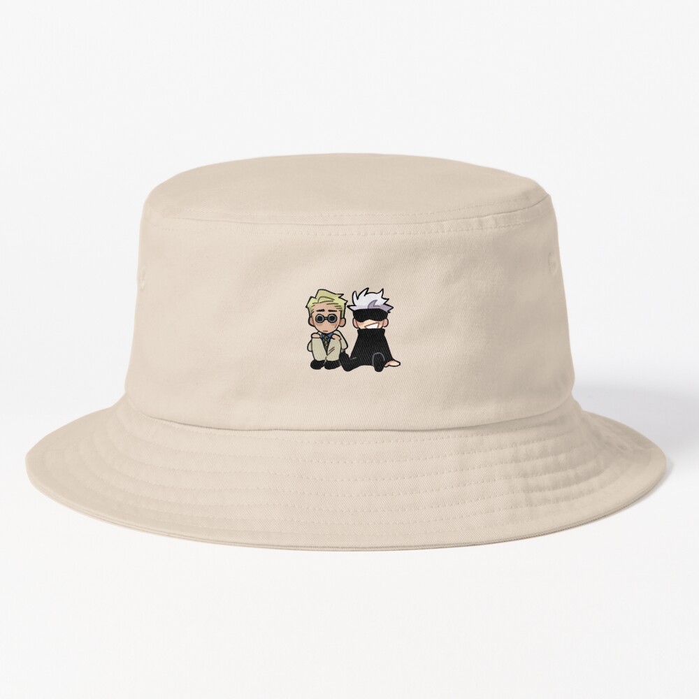 Mentor And Student Sitting Duo Chibi Bucket Hat
