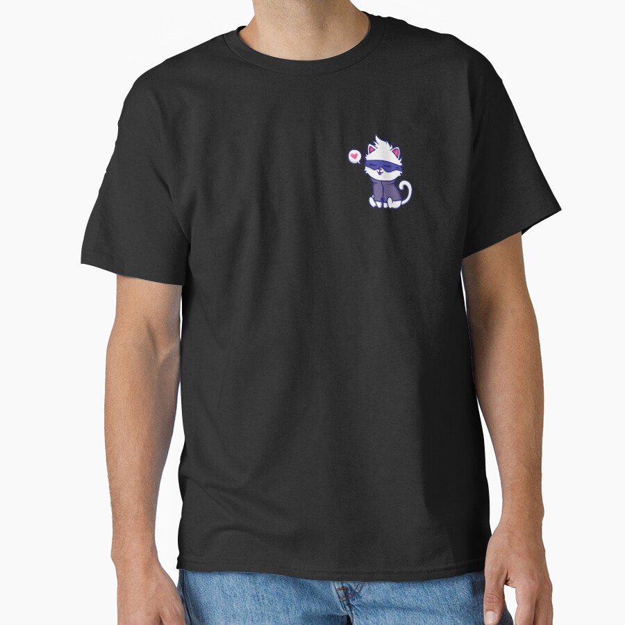 Gojo Satoru Meow T-shirt - Image 2