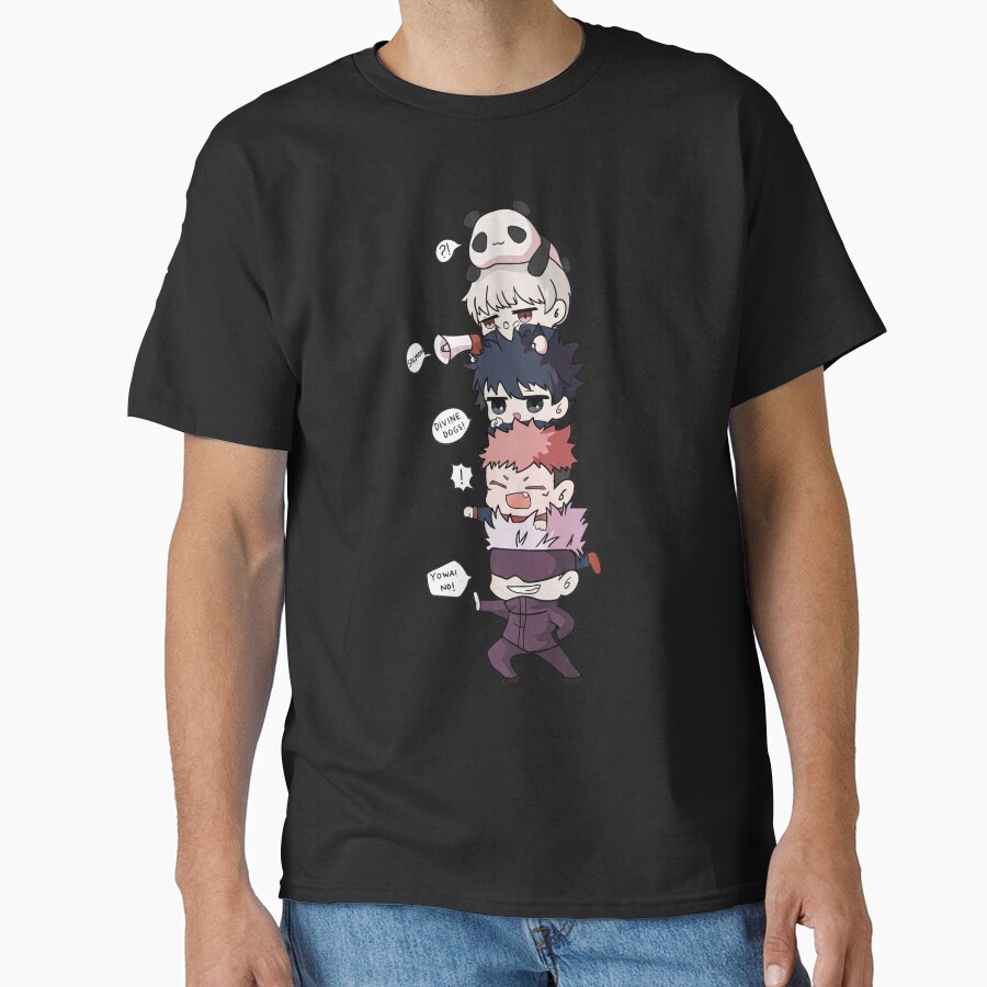Chibis Stacked T-shirt - Image 3