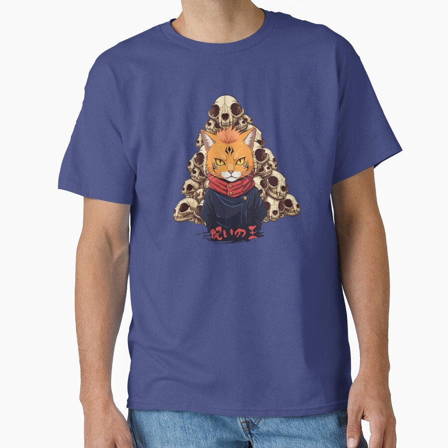 Cursed Cat Jjk T-shirt - Image 4