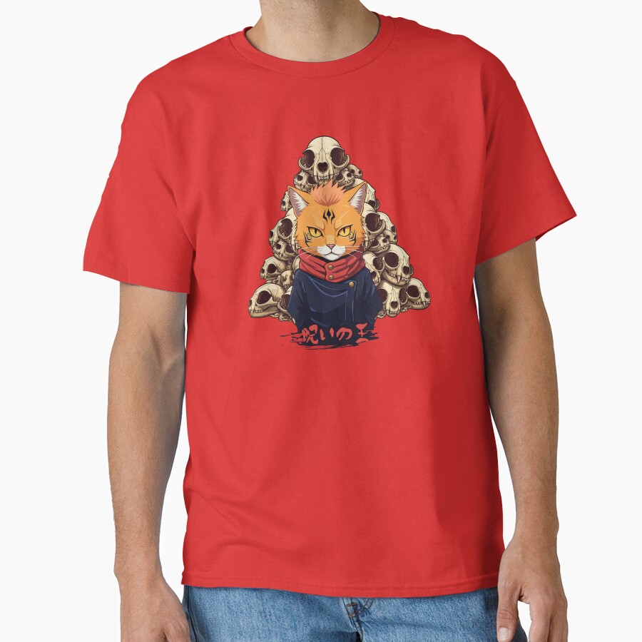 Cursed Cat Jjk T-shirt - Image 5