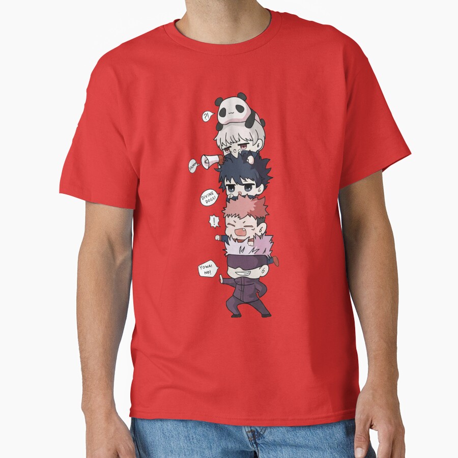 Chibis Stacked T-shirt - Image 5