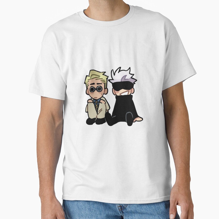 Mentor And Student Sitting Duo Chibi T-shirt