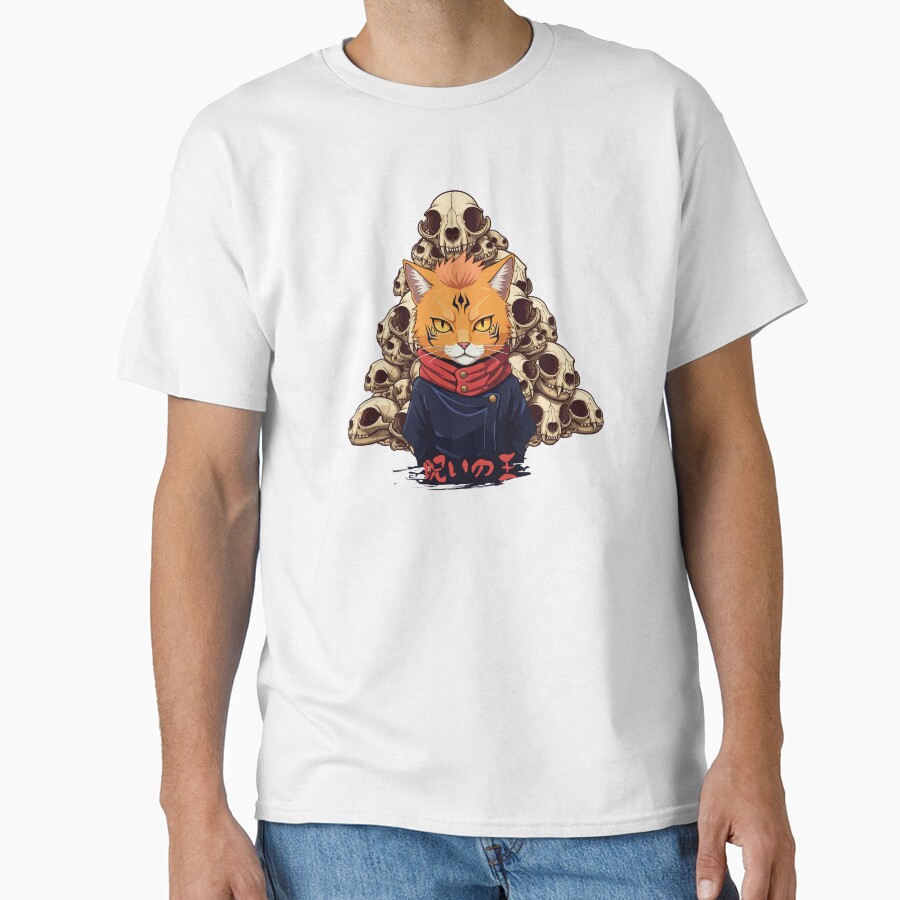 Cursed Cat Jjk T-shirt - Image 2