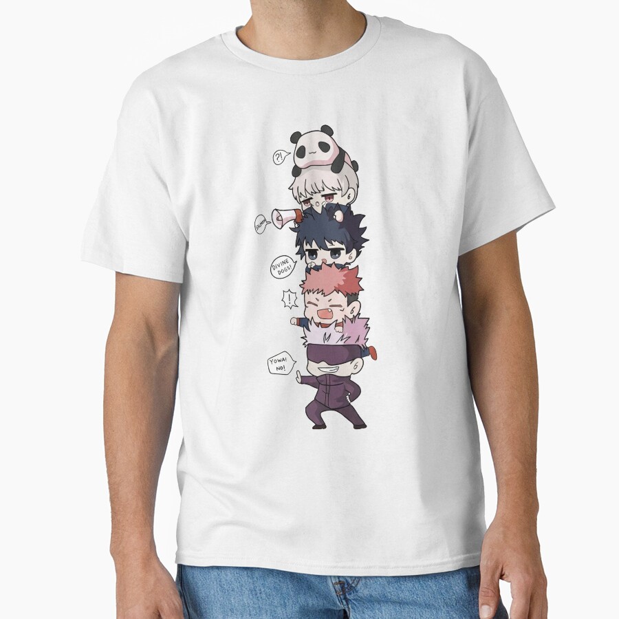 Chibis Stacked T-shirt - Image 2