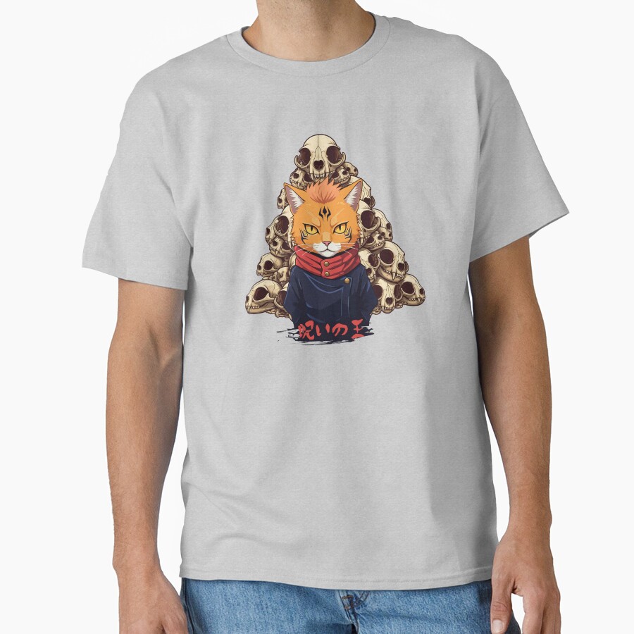 Cursed Cat Jjk T-shirt - Image 3