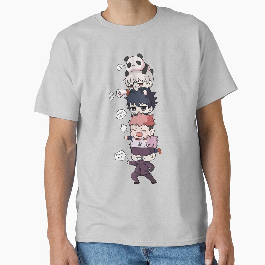 Chibis Stacked T-shirt - Image 4