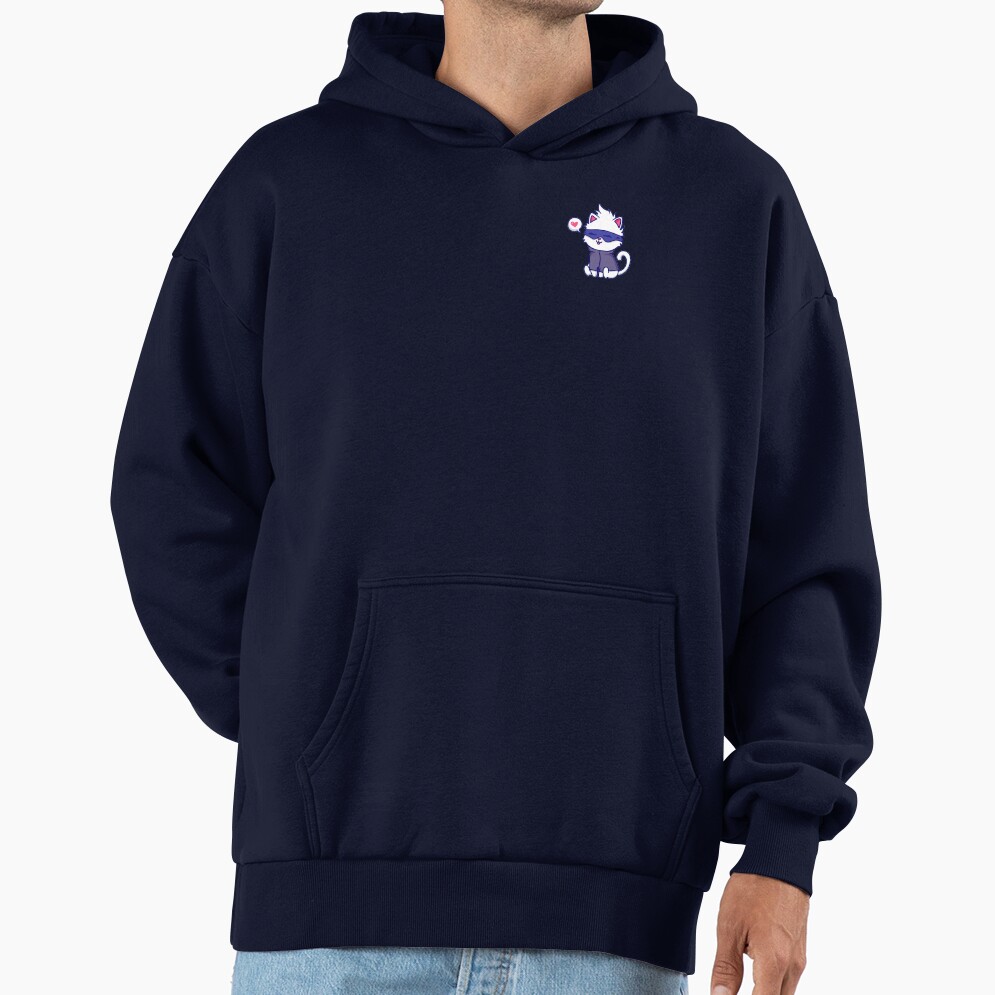 Gojo Satoru Meow Hoodie - Image 5