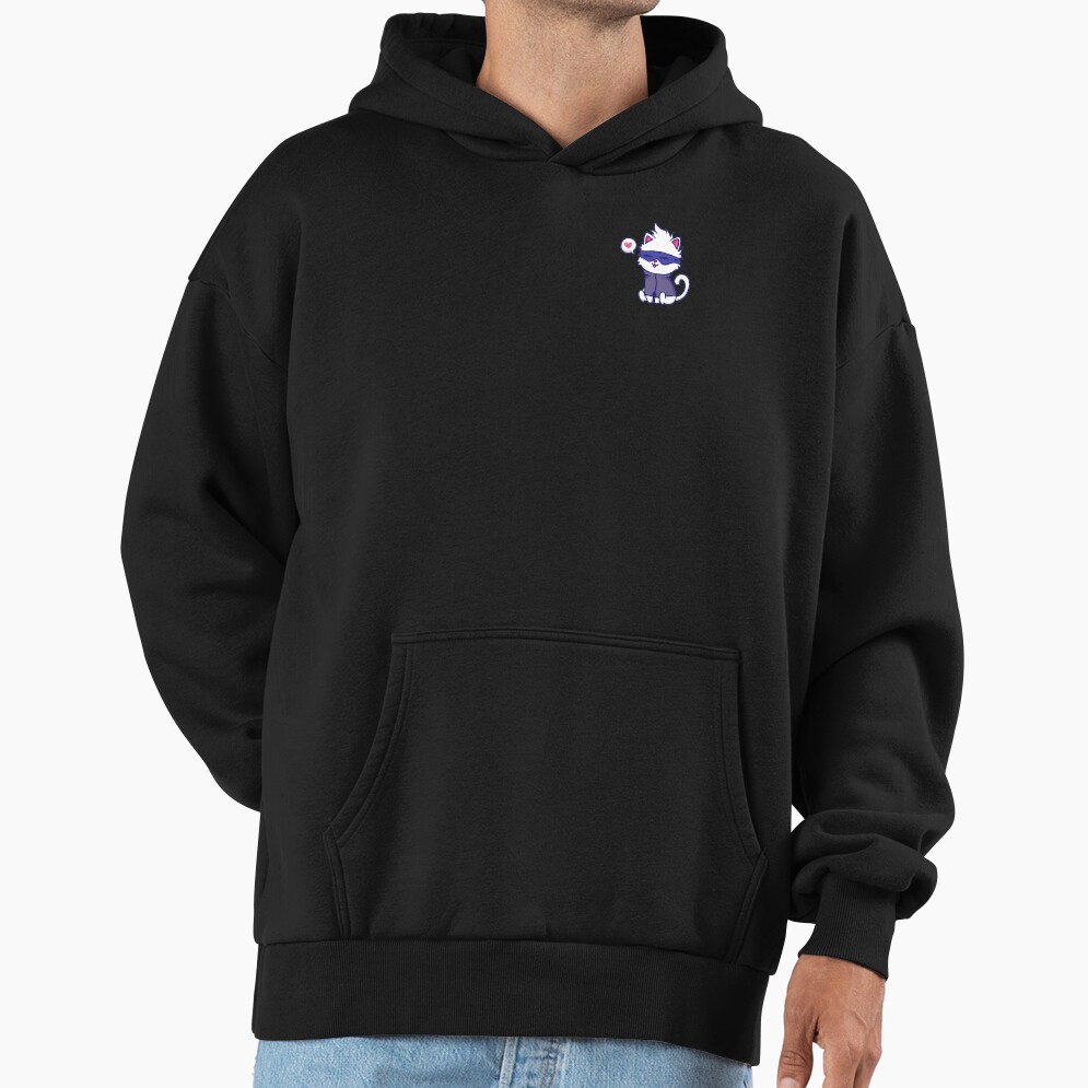 Gojo Satoru Meow Hoodie - Image 2