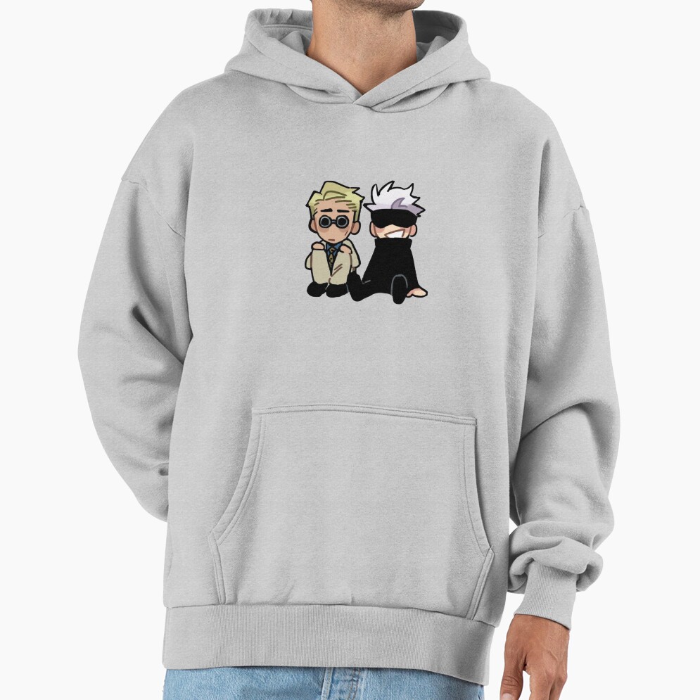 Mentor And Student Sitting Duo Chibi Hoodie - Image 4