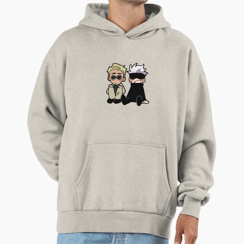 Mentor And Student Sitting Duo Chibi Hoodie - Image 3