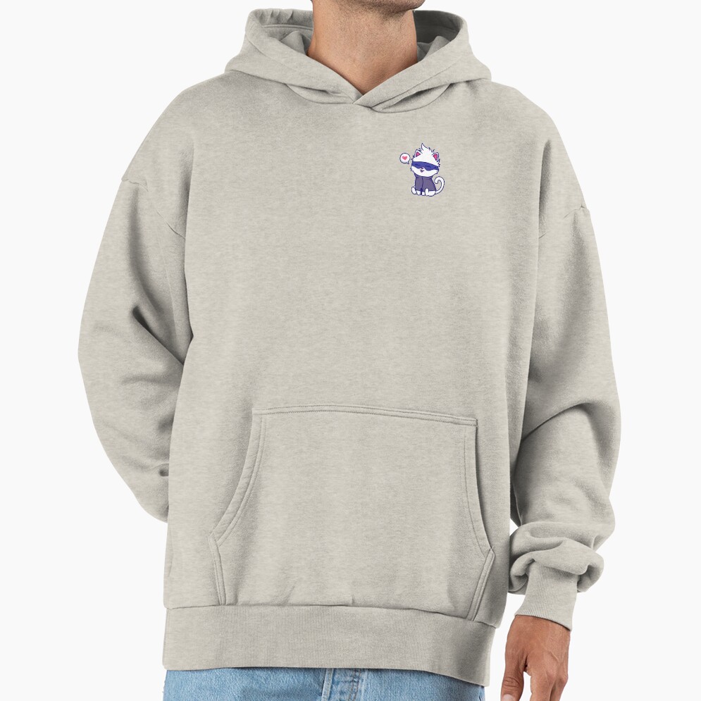 Gojo Satoru Meow Hoodie - Image 3