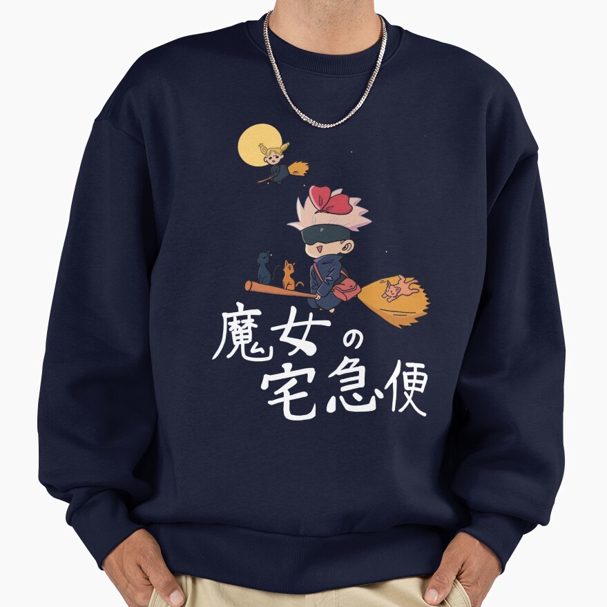 Moonlight Delivery With Extra Cats Sweatshirt - Image 5