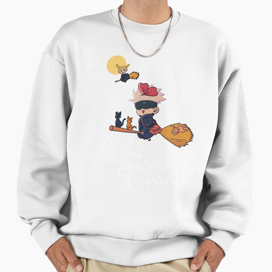 Moonlight Delivery With Extra Cats Sweatshirt - Image 2