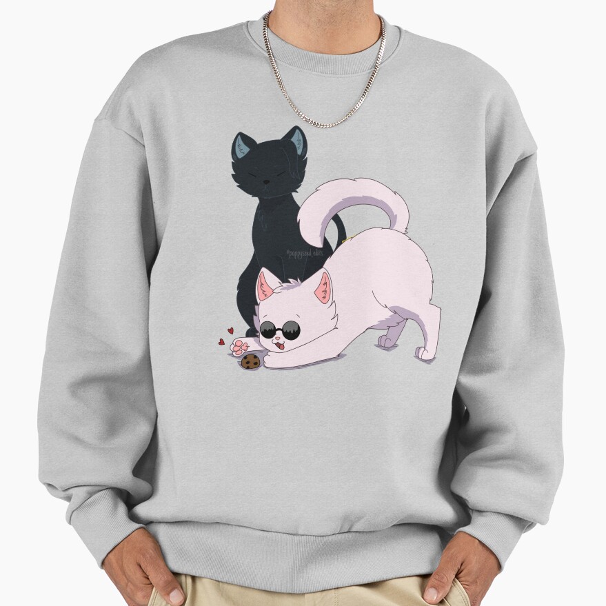 Gojo And Geto As Cats Sweatshirt