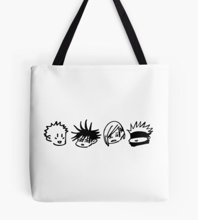 Chibi Faces Tote Bag