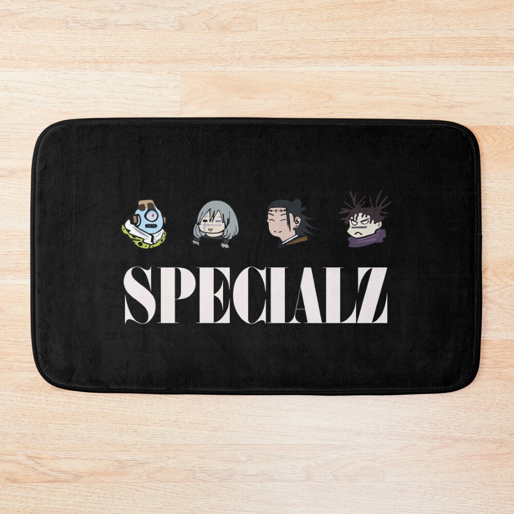 Specialz 2 Black And White Bath Mat