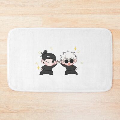 Playful Sorcerer Duo Full Of Chaos And Power Bath Mat