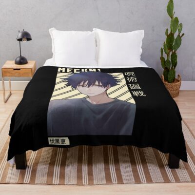 Megumi Fushiguro Throw Blanket