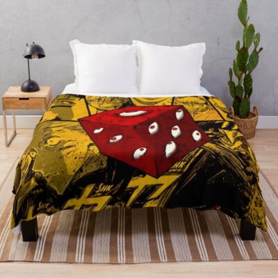 Power Trip Parade Throw Blanket