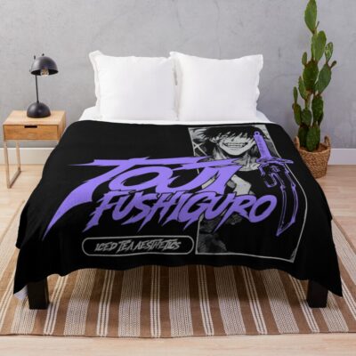 Toji The Great Father Throw Blanket
