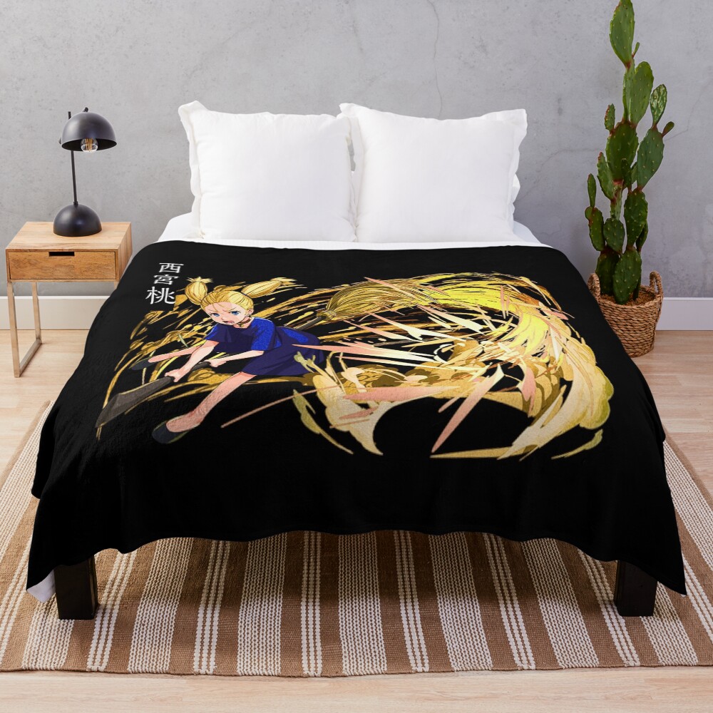 Momo Nishimiya Throw Blanket