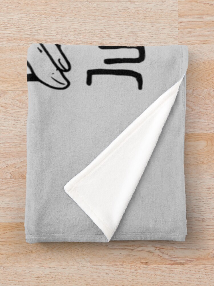 Vintage Emblem Throw Blanket - Image 2