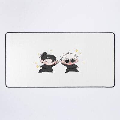 Playful Sorcerer Duo Full Of Chaos And Power Mouse Pad