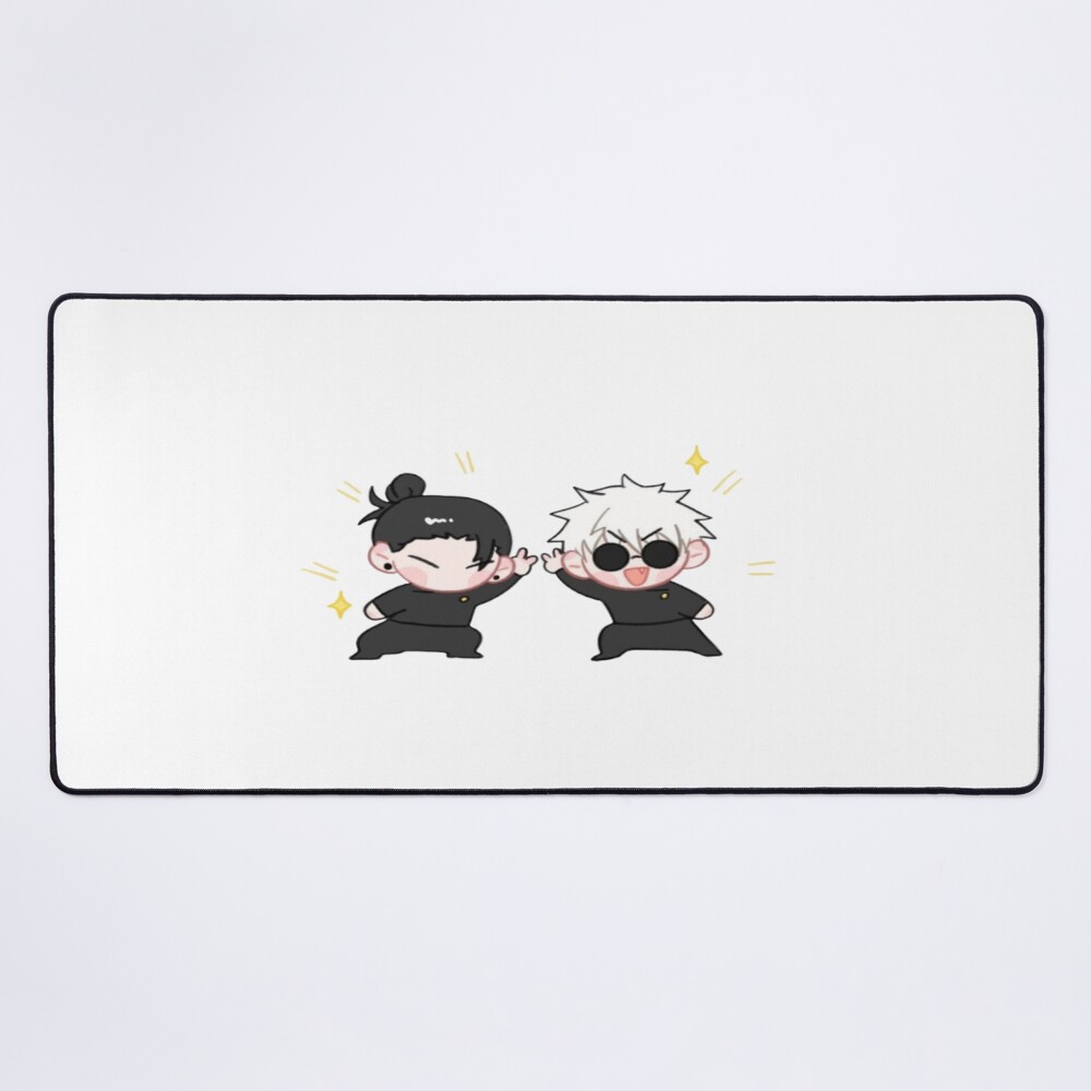 Playful Sorcerer Duo Full Of Chaos And Power Mouse Pad