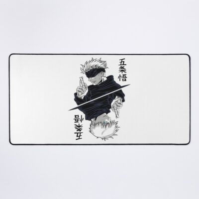Gooojoo The Leader Black White Design Mouse Pad