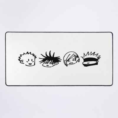 Chibi Faces Mouse Pad