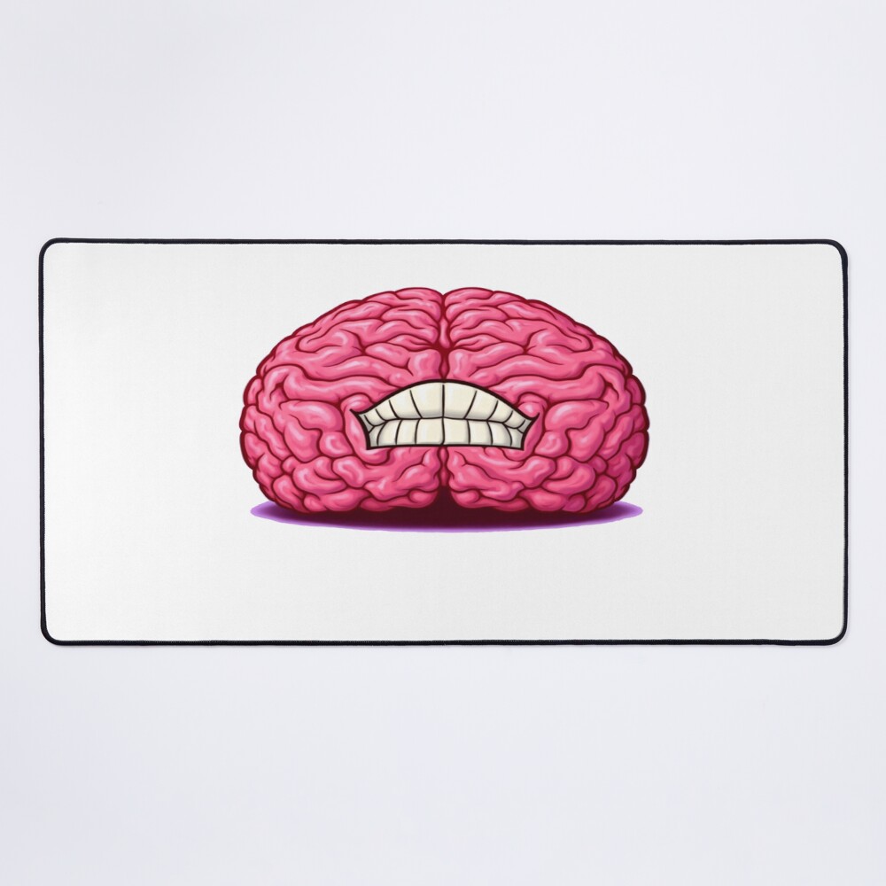 Suguru Geto Brain Icon Mouse Pad