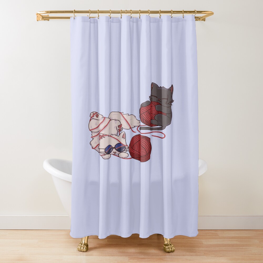 Satosugu Cats Shower Curtain