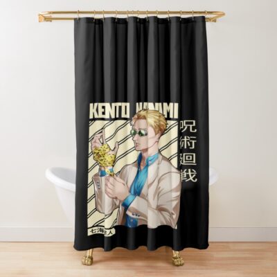 Kento Nanami Jujutsu Kaisen Nanami Kento Anime Manga Character Fan Shower Curtain