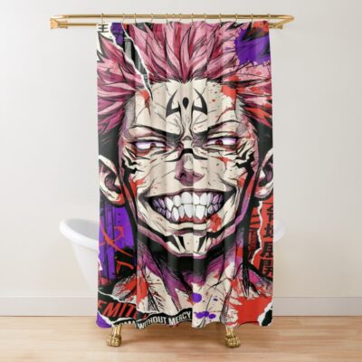 Gym Bro Of The Underworld Shower Curtain
